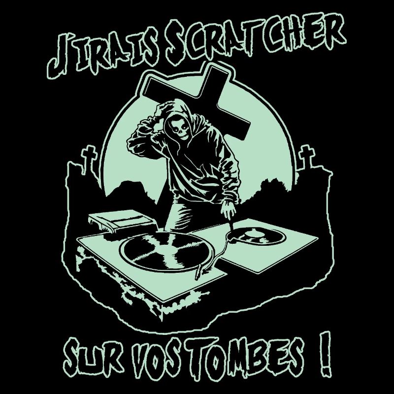 ICH WERDE AUF EURE GRÄBER KRATZEN!