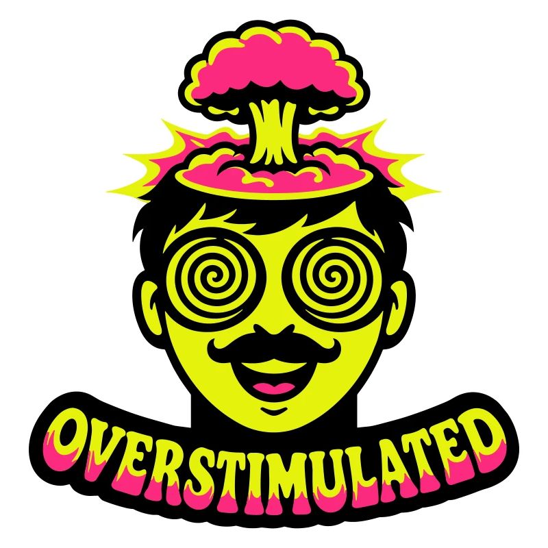 Overstimulated Neon Head