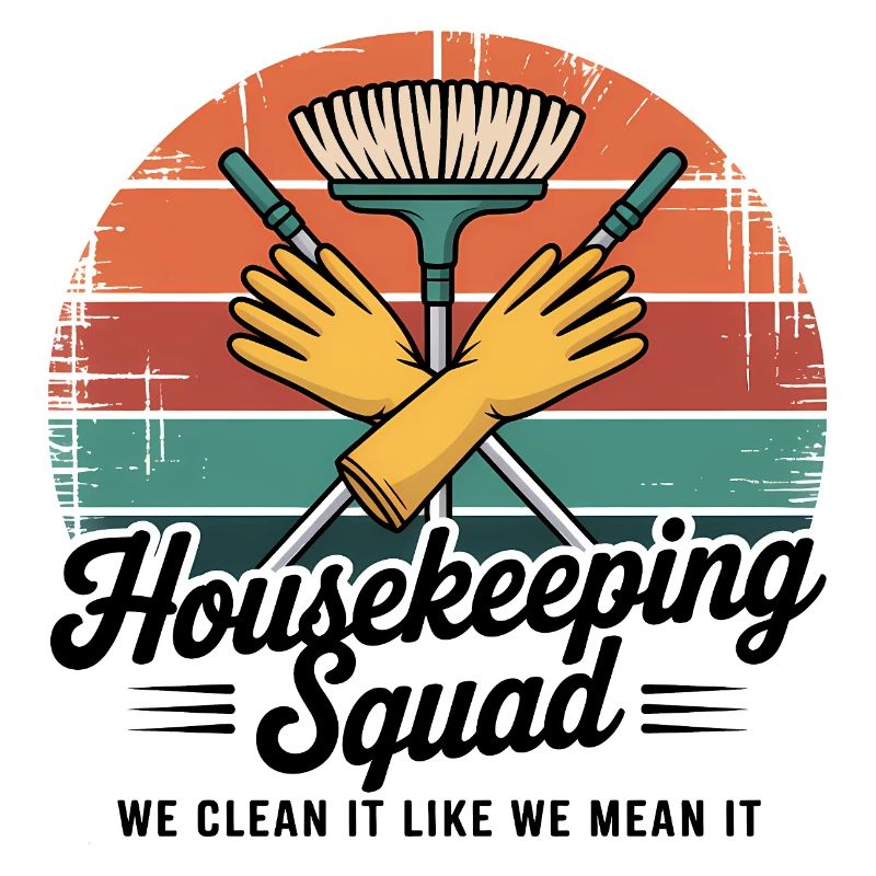 Divertente design di pulizia