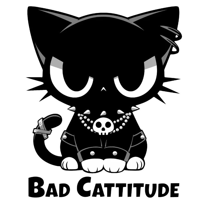 Bad Cattitude Chat gothique avec attitude