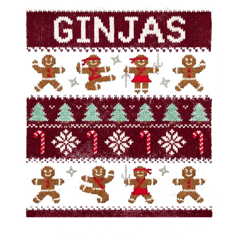Ginjas Lebkuchen-Weihnachtspullover