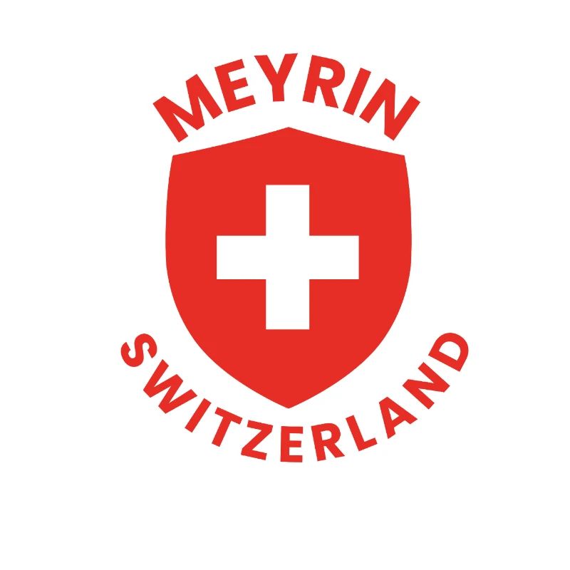 Meyrin Schweiz Schild