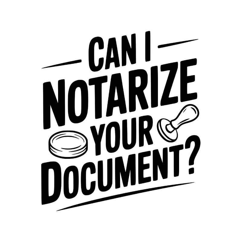 Can I Notarize Your Document?