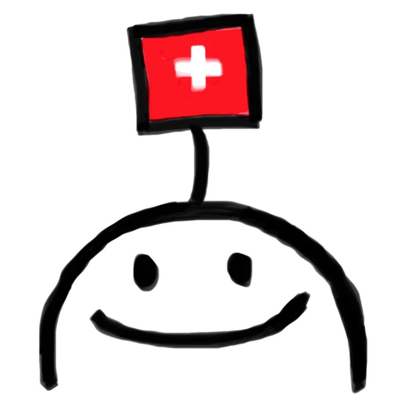Lustiges Schweizer Geschenk