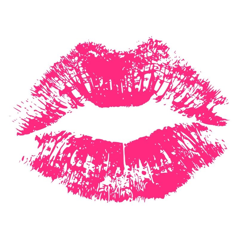 Kissable Lips Lipstick Lipprint Impression Lips