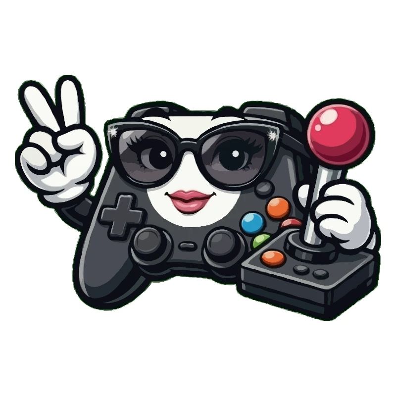 Kawaii Game Controller Peace Sign