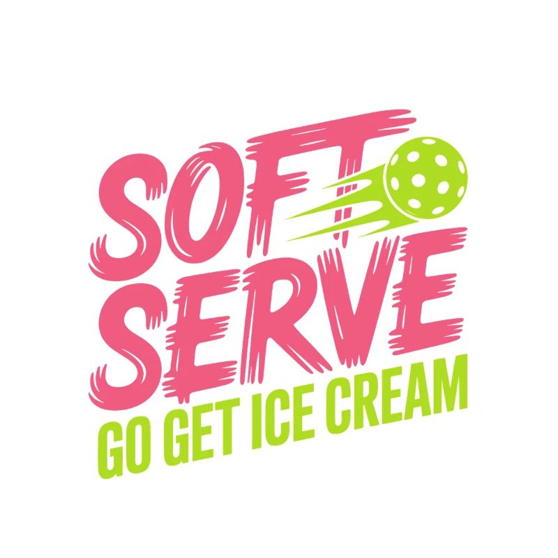 Pickleball Player Looking For Soft Serve Dinking