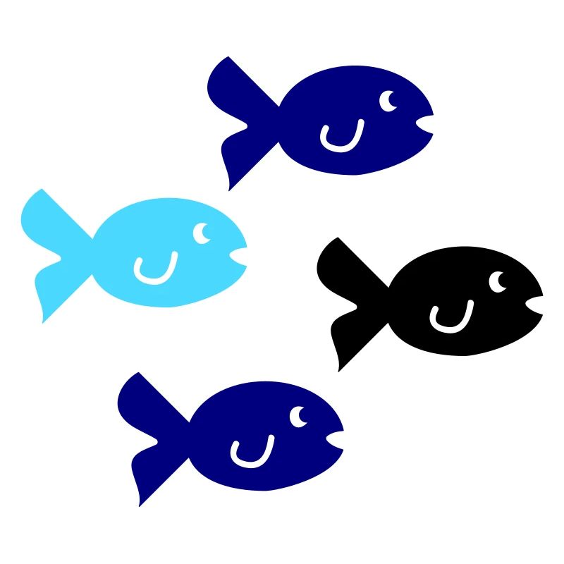 Silhouette des Poissons