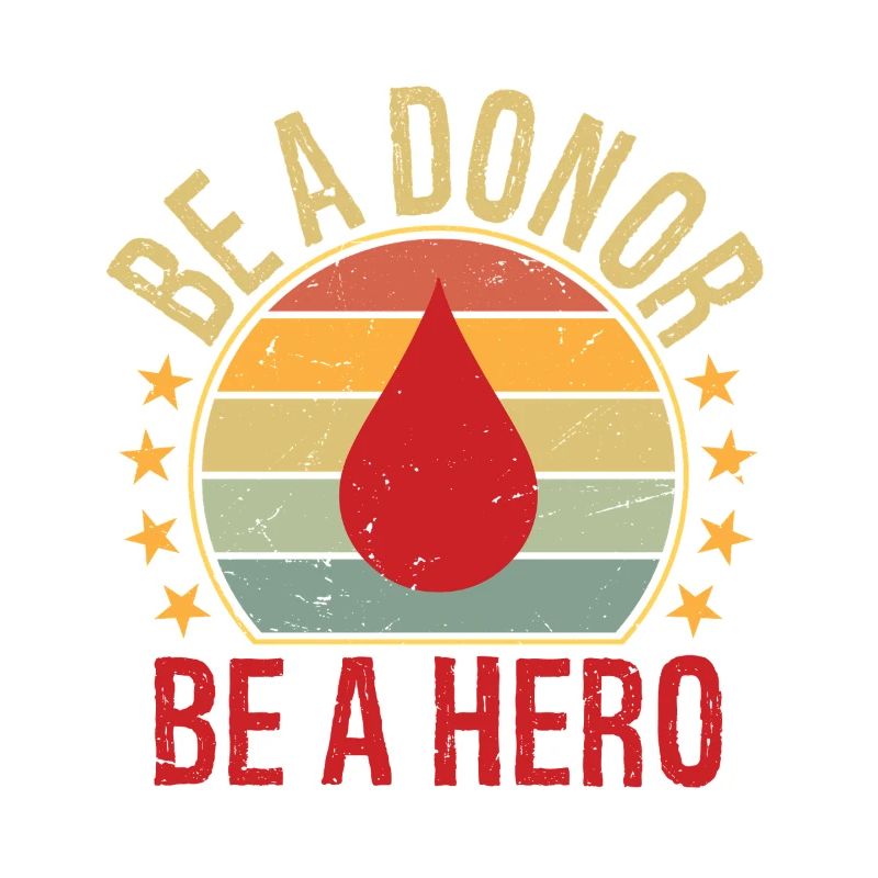 Sei ein Spender Sei ein Held