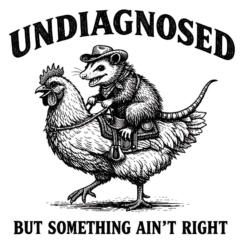 Not diagnosed, but something is wrong