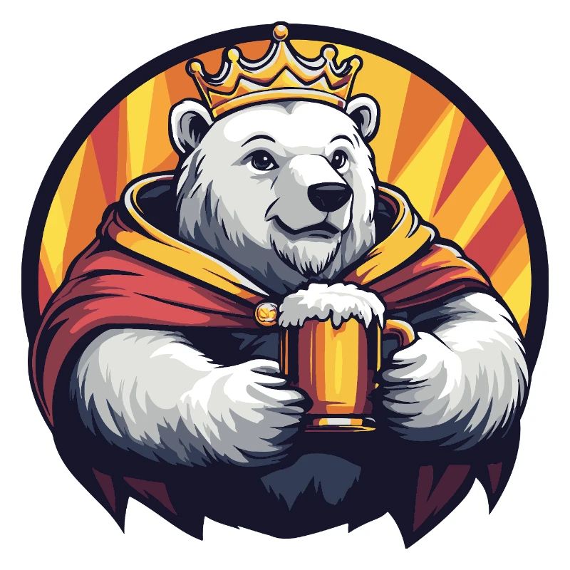Polar Bear Beer Funny