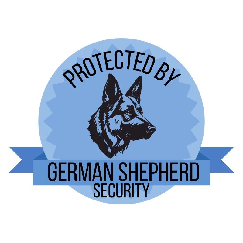 Protected By German Shepherd Security