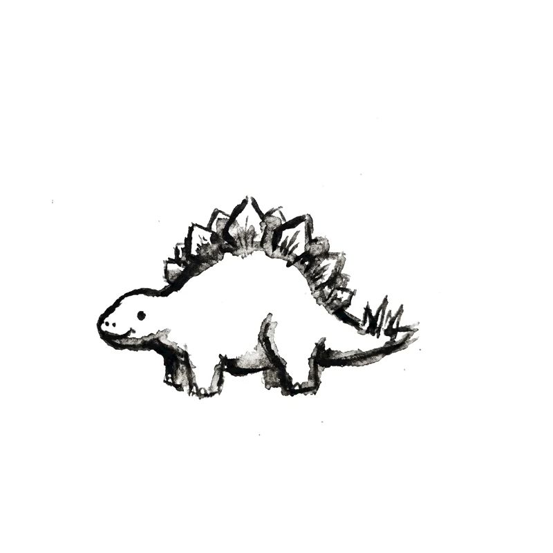 Friendly Stegosaurus