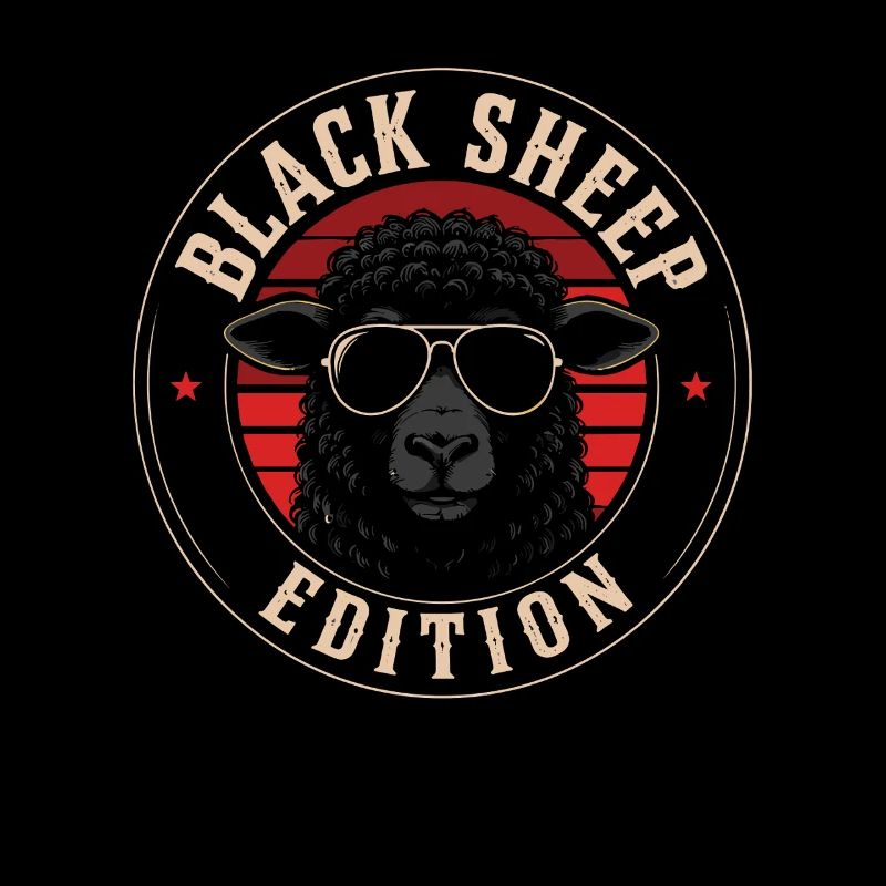 Black Sheep Edition Retro Logo Tee