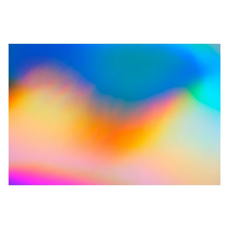 Décor de dégradé des vagues de couleur