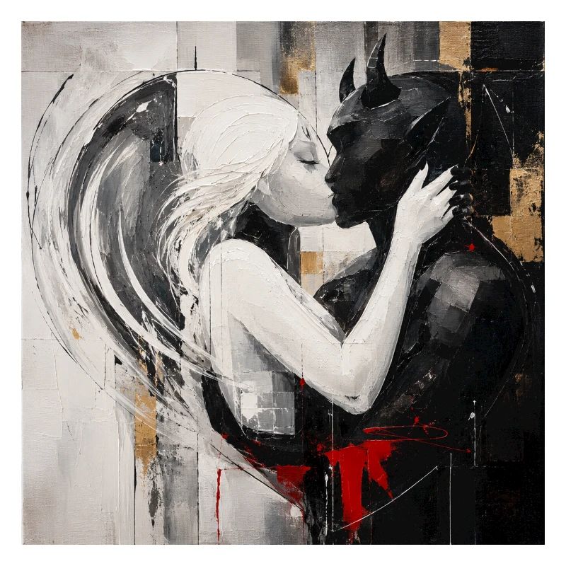 Light meets shadow Lovers