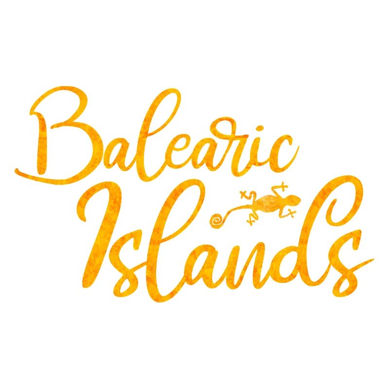 Balearic Islands lettering