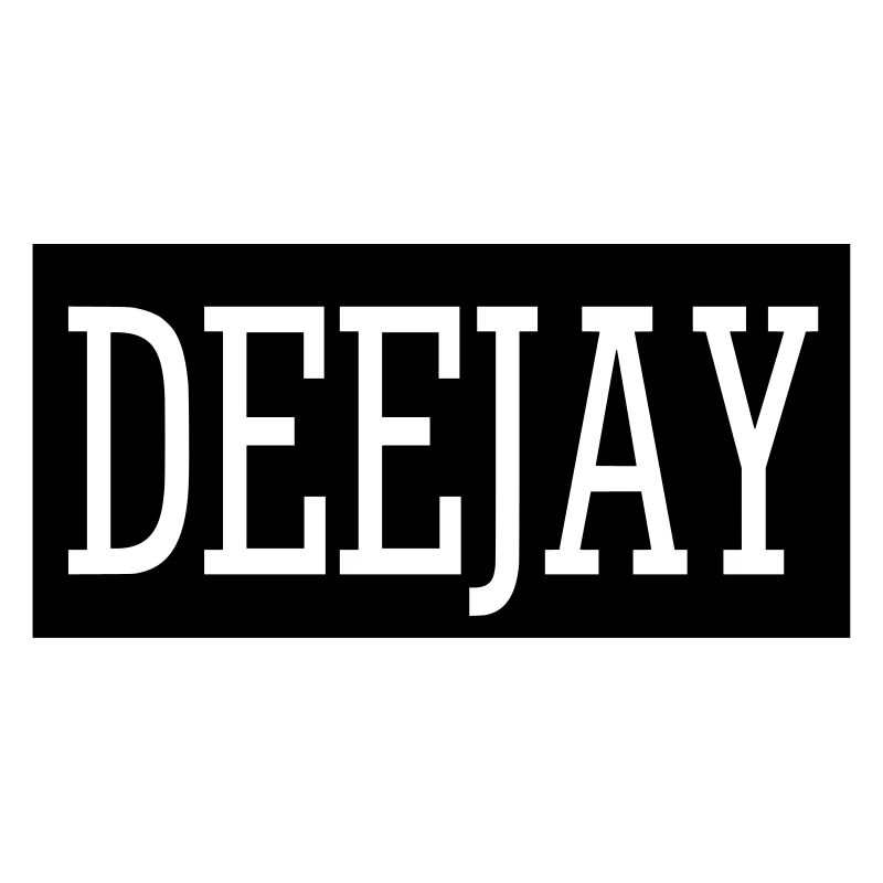 deejay dj music sticker sticker patch bassparty