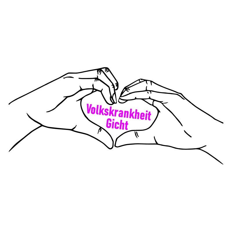Herz Symbol Gicht