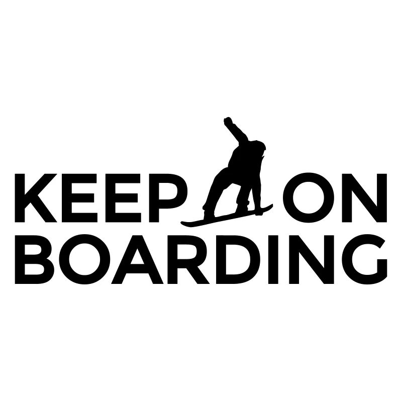 Keep on Boarding Après-Ski Snowboard Design