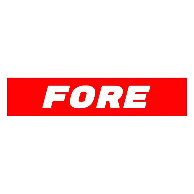 FORE Golf Attention - Golf Golfers Golfing