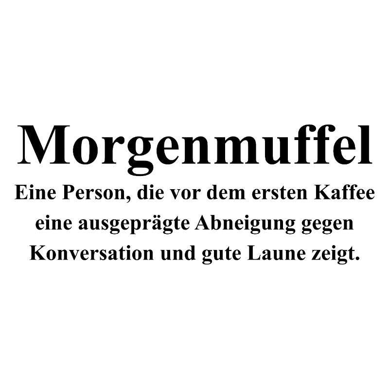 Définition : Conception de dictionnaire drôle de Morning Grouch