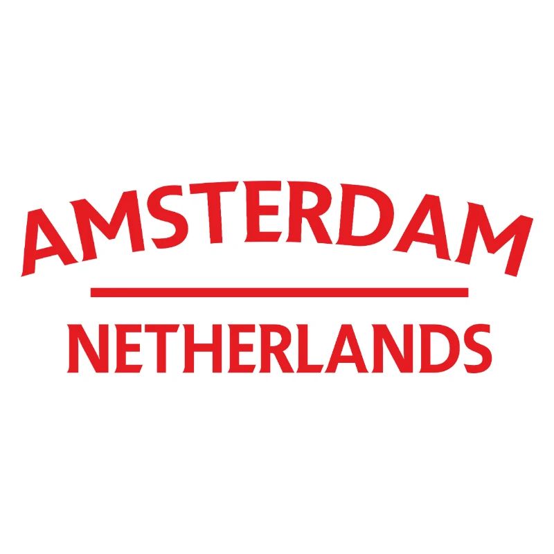 Amsterdam – Netherlands Textdesign