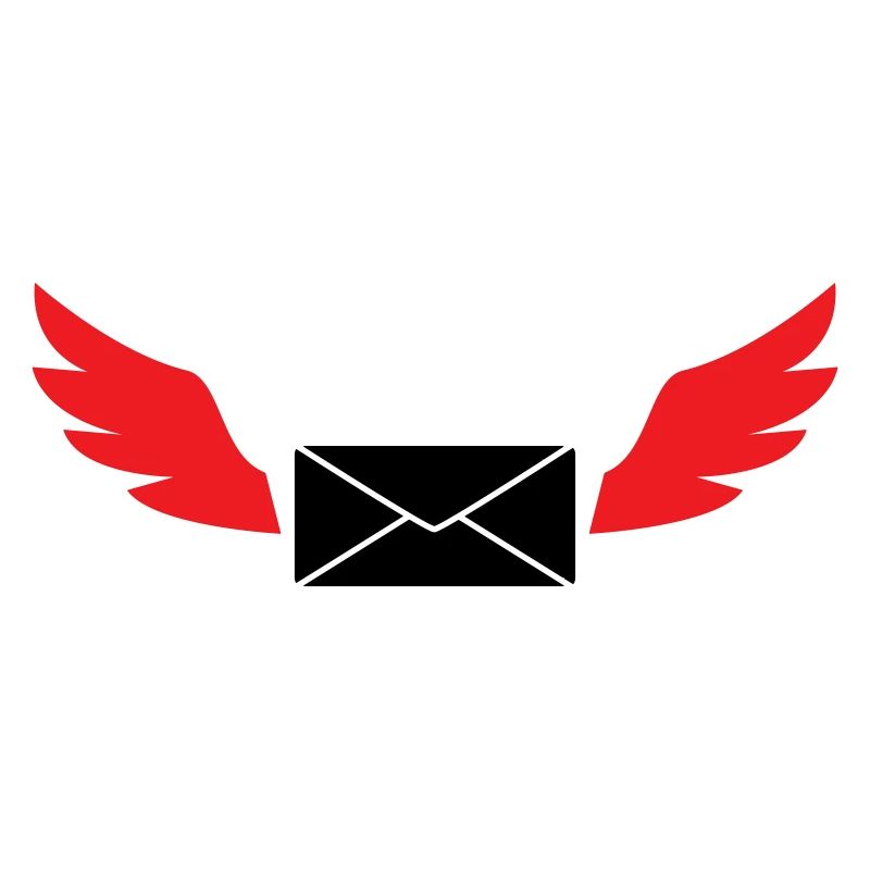 Express Mail Envelope Winged Post