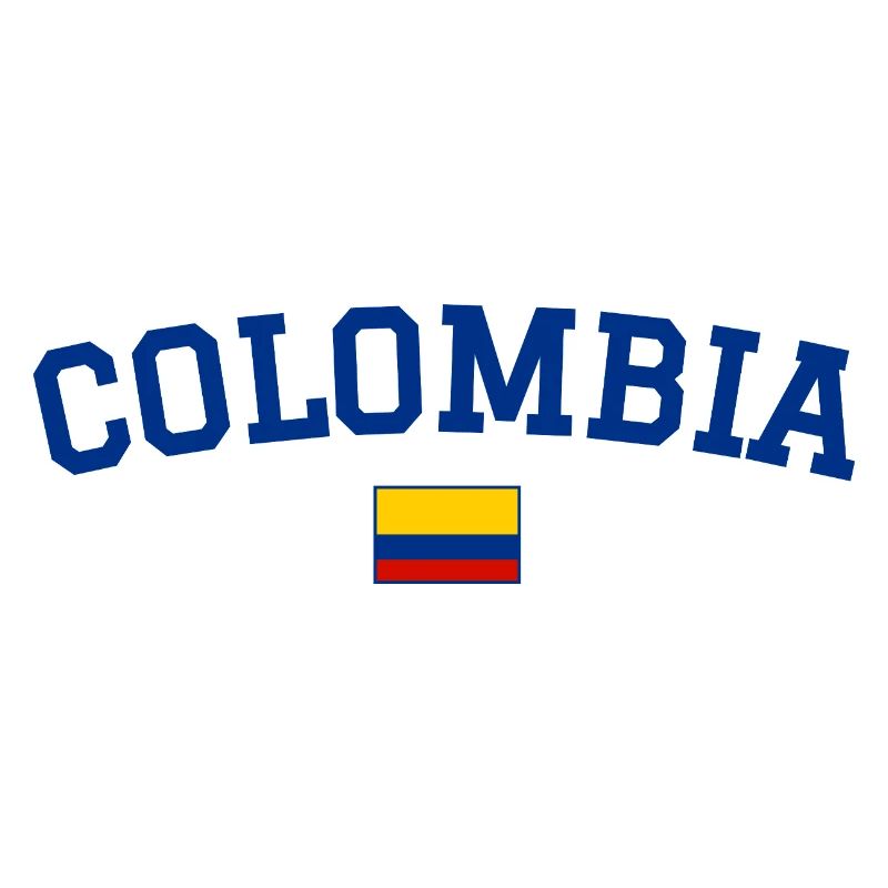 Drapeau de la Colombie Bleu