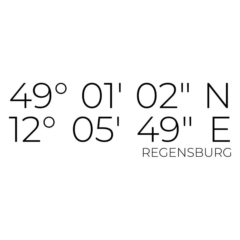 coordinates Regensburg