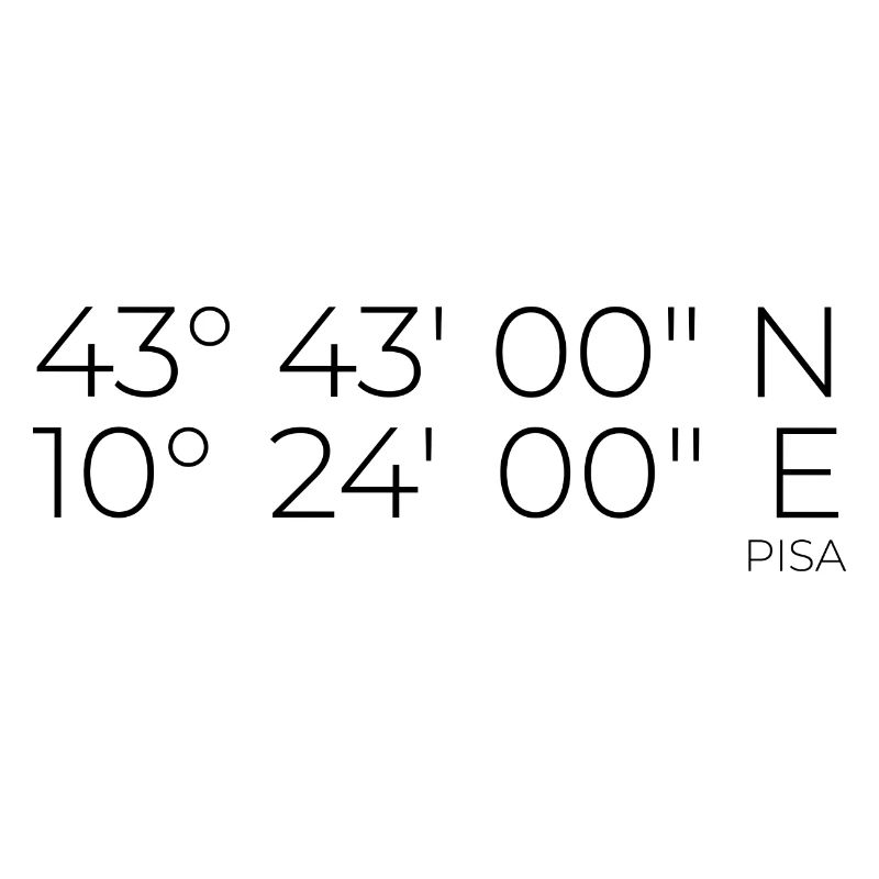 Coordinates: Pisa, Italy