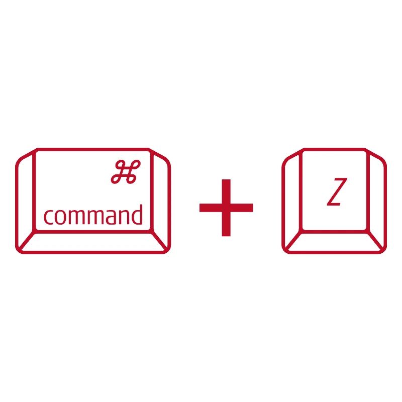 Commande + Z