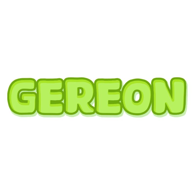 Gereon Neon Bubble Letters