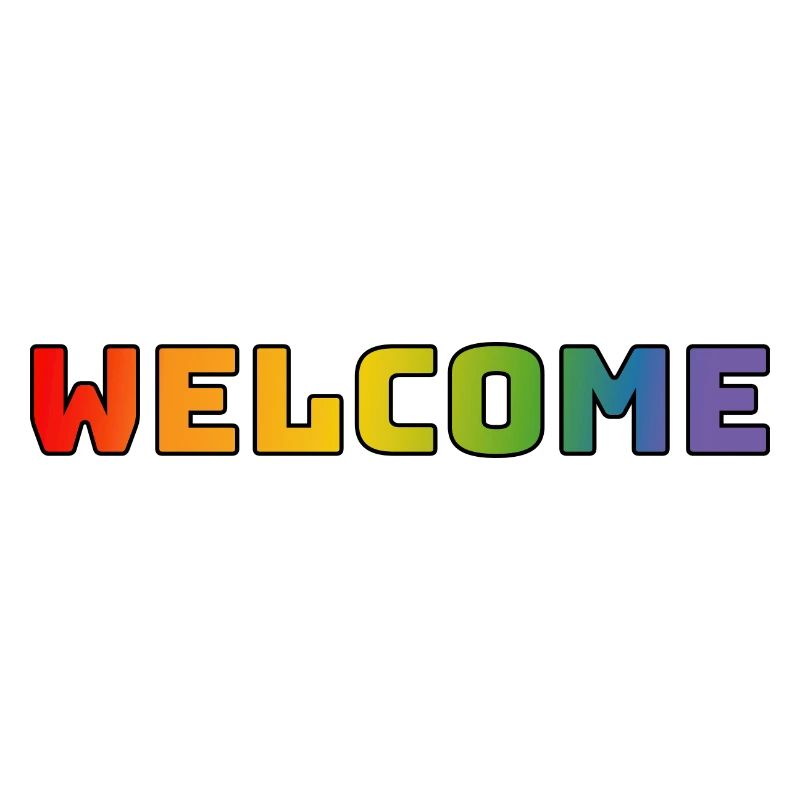 rainbow welcome CSD shirt LGBT lgbtqi queer
