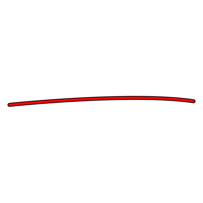 Minimalist Red Line – Modern Statement De