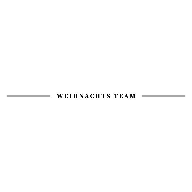 Weihnachts Team Linie