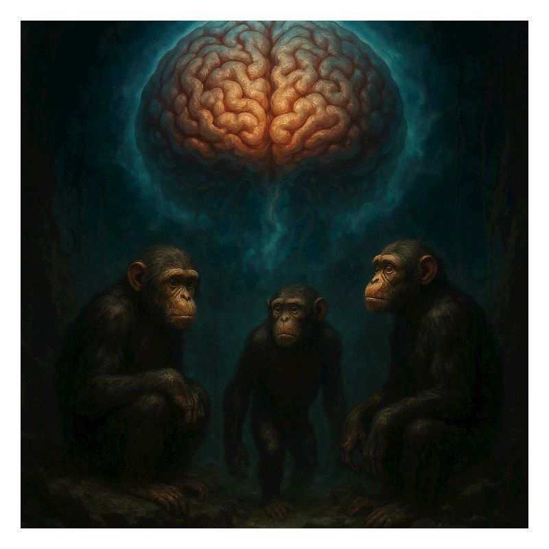 Brainlight: Three monkeys in a dream