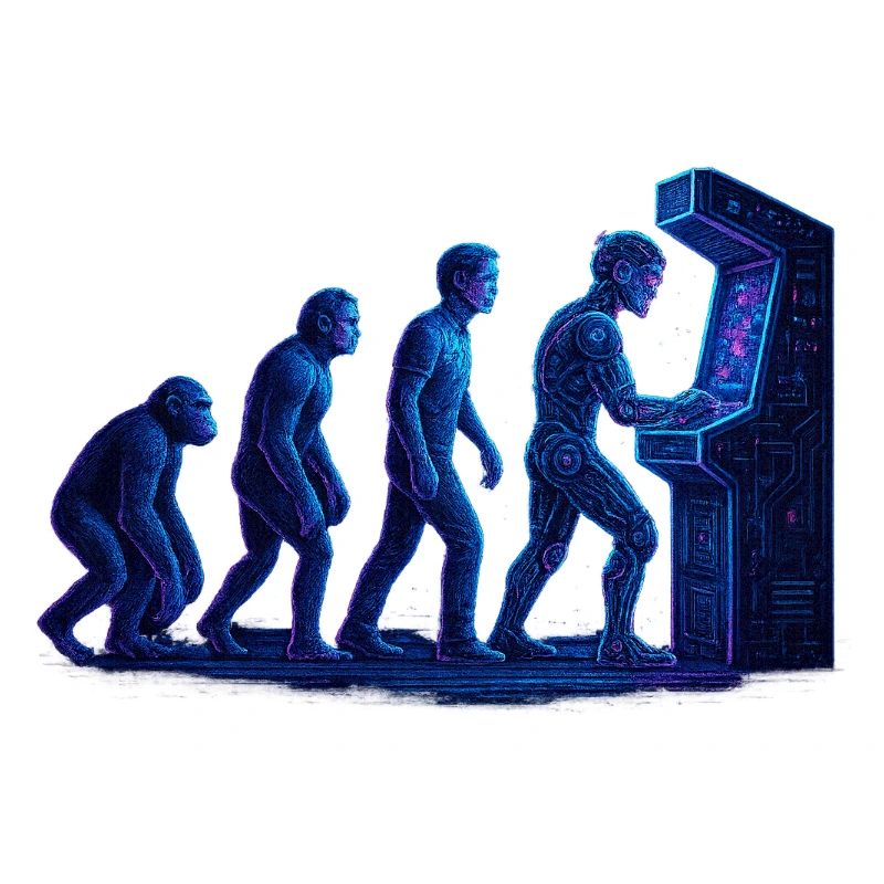 Arcade Human Evolution