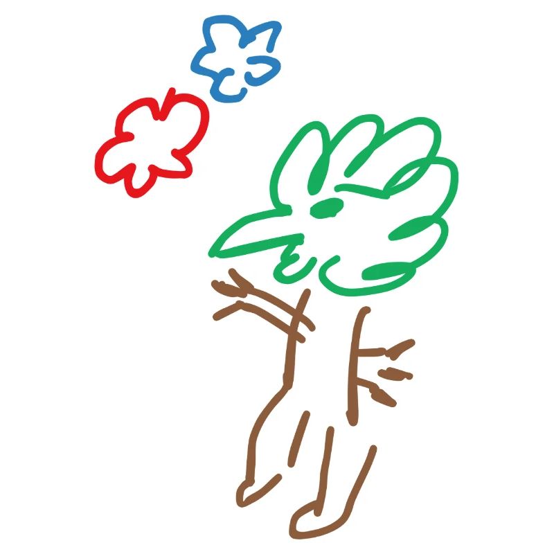 Bird - Bird - Tree - Tree - Nature - Abstract