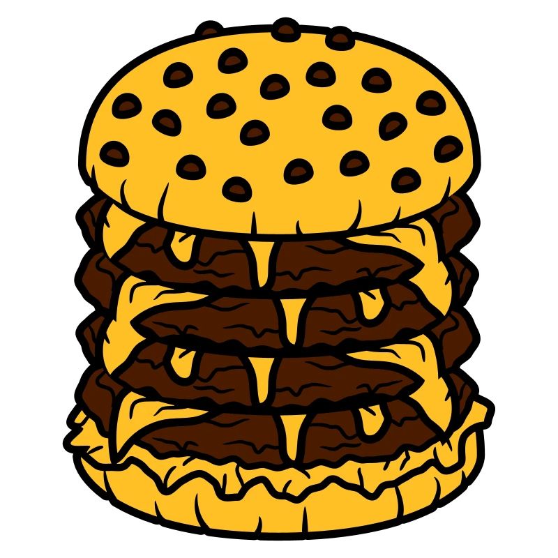 conception haute multiple hamburger cool hamburger