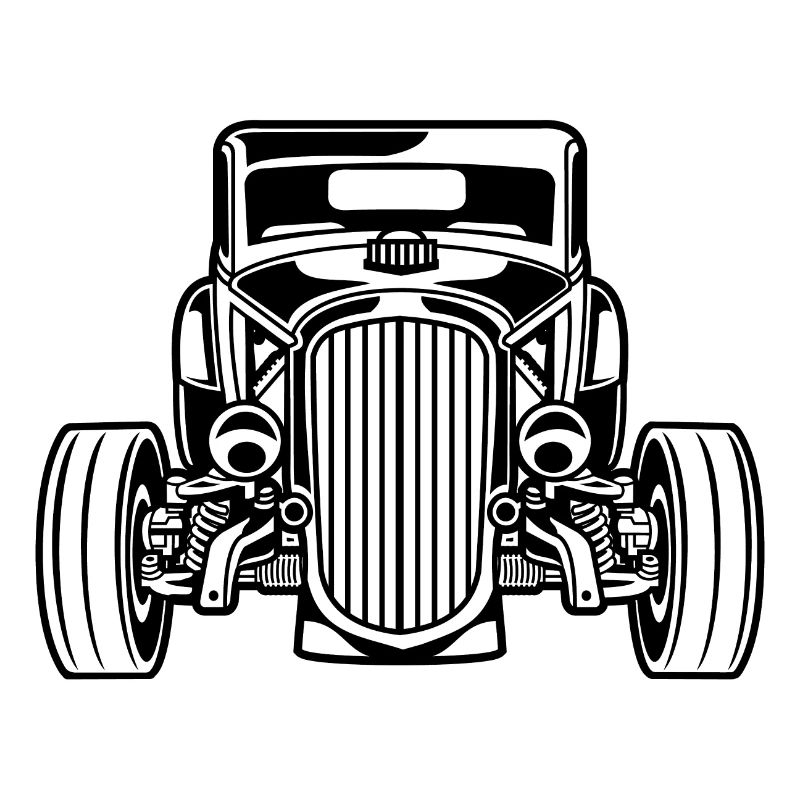 Hot Rod 07_schwarz / Rat Rod