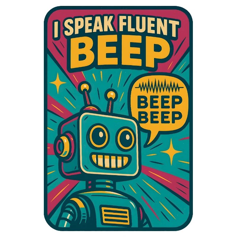 Bip fluide | Robot Science-Fi Nerd