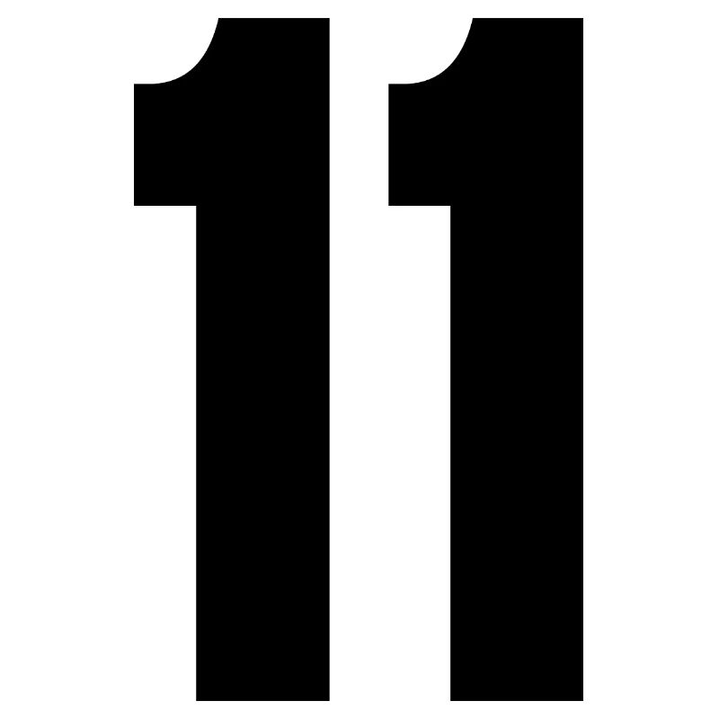11 numbers