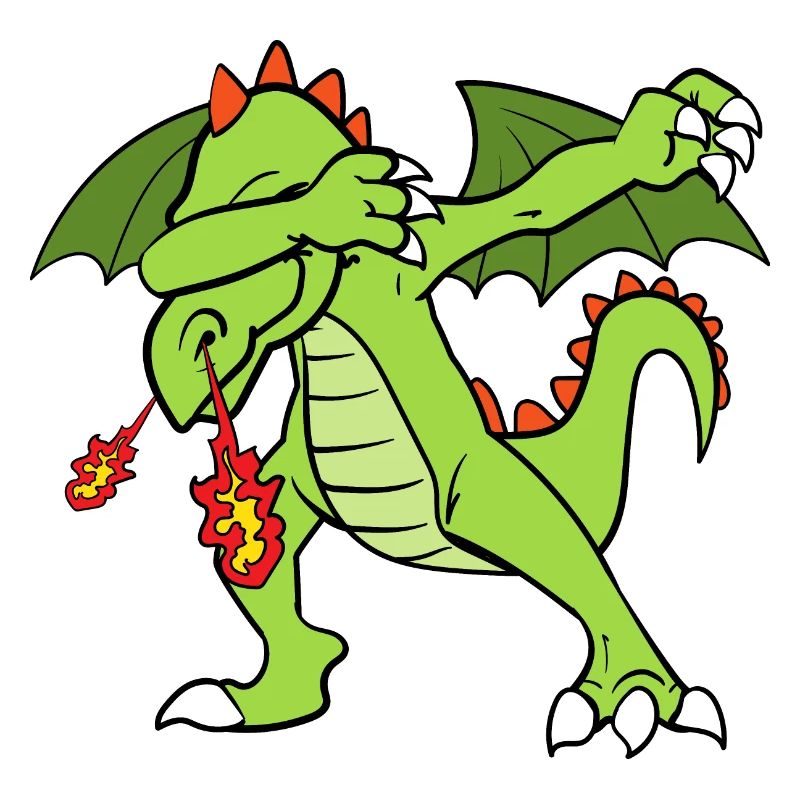 Dabbing Dab Dragon