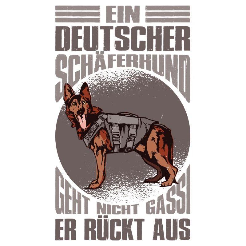 Schäferhund Geschenke Hund Herrchen Gassi