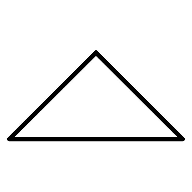 Math symbol - equilateral triangle