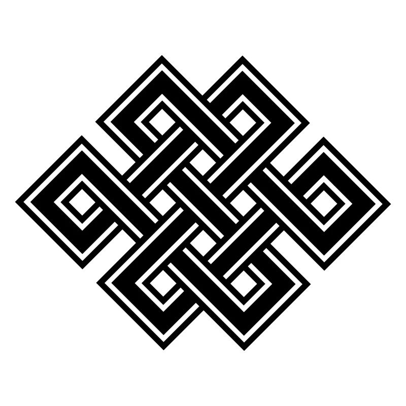 Tibetan endless knot, eternal, buddhism, celtic