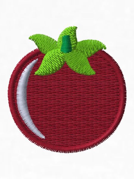 Tomate brodée