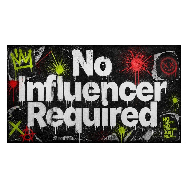 Aucun influenceur requis