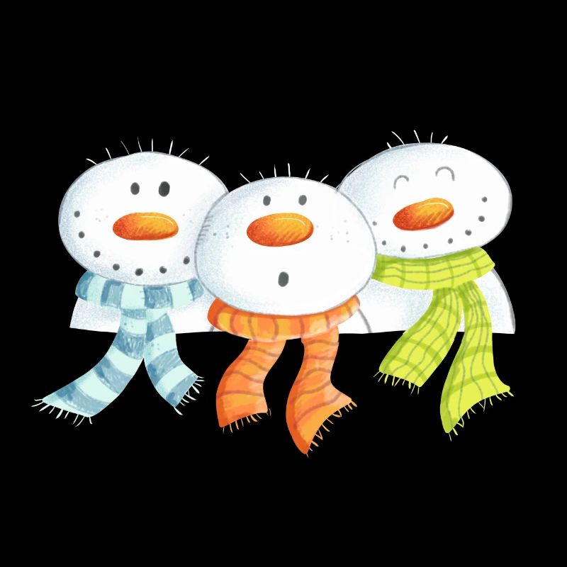 Three Snowmen - Christmas - Gift